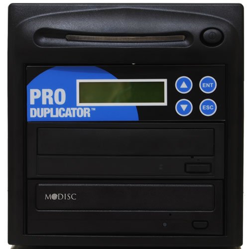 Produplicator 1 to 1 24X CD DVD Duplicator Copier (M-Disc Support Burner) with Nero Essentials CD/DVD Burning Software and USB 2.0 Connection