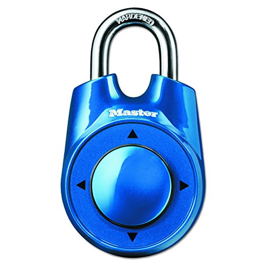 Master Lock 1500iD Speed Dial Combination Lock, Assorted Colors