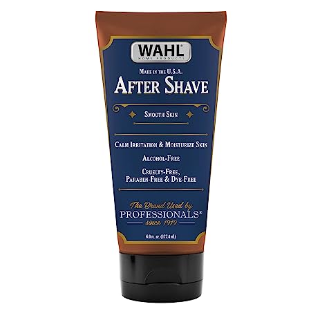 Wahl After Shave with Essential Oils for Soothing, Calming, & Balancing Sensitive Skin - Manuka Oil, Meadowfoam Seed Oil, Clove Oil, & Moringa Oil (6 Oz) - Model 805610A