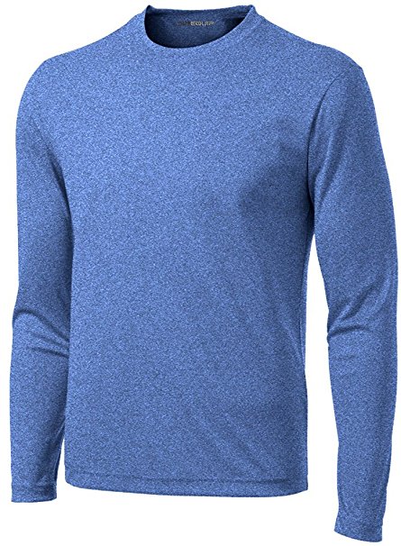 DRI-EQUIP Long Sleeve Moisture Wicking Athletic Shirts