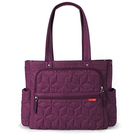 Skip Hop Forma Pack and Go Diaper Bag Tote, Berry