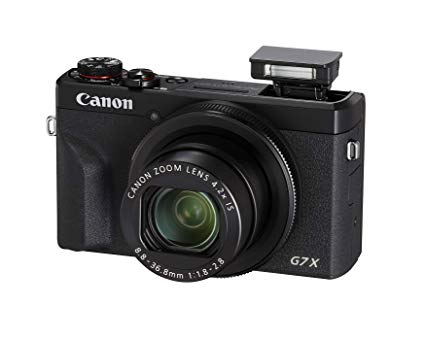 Canon Powershot G7X Mark III Digital Camera, Black