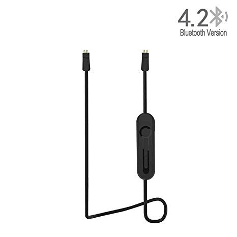 Bluetooth Audio Cable, KZ Earphone Wireless Replacment Cable for KZ ZS3 ZS5 ZS6 Headphones