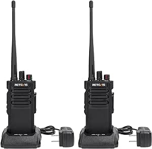 Retevis RT29D DMR Walkie Talkie Waterproof IP67, 2 Way Radios Walkie Talkies Long Range, 3200mAh, Group Call, High Power Two Way Radio for Off-Road Overland Commercial(2 Pack)