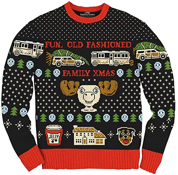 Christmas Vacation Fun Old Fashioned Family Xmas Ugly Christmas Sweater