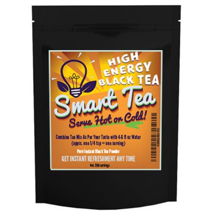 Smart Tea Instant Black Tea Powder - 100 Pure Tea - No Fillers Additives or Artificial Ingredients of Any Kind 4 oz - Over 200 servings