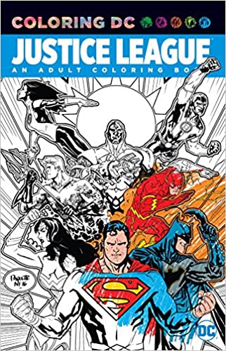 Justice League: An Adult Coloring Book (Coloring Dc)