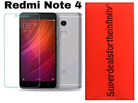 SuperdealsForTheinfinity Flexible Tempered Glass Screen Protector for Redmi Note 4