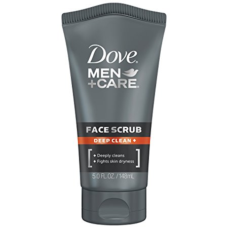 Dove Men Care Face Scrub, Deep Clean Plus 5 oz.