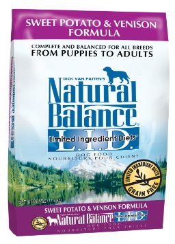 Natural Balance L.I.D. Limited Ingredient Diets Sweet Potato & Venison Formula Dry Dog Food