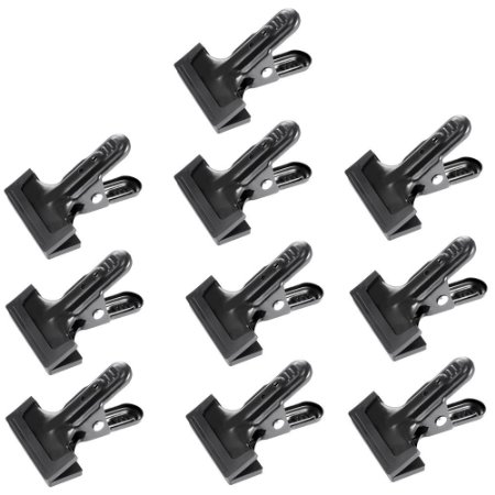 Neewer 10-Pack Set Heavy Duty Muslin Spring Clamps Clips 4 1/4 inch for Photo Studio Backdrops Backgrounds Woodworking