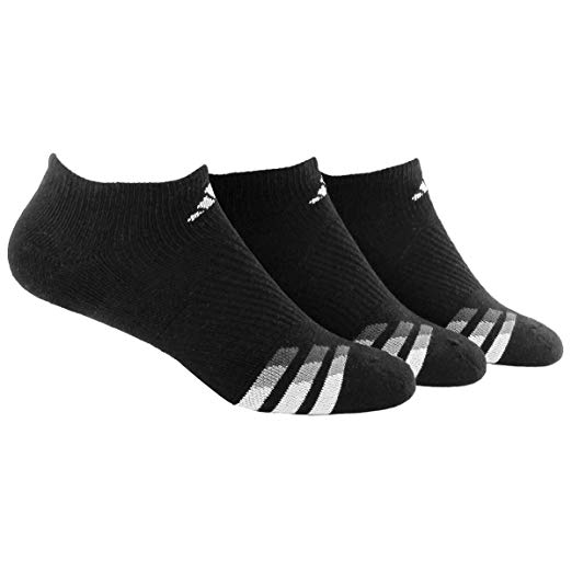 Men's Cushioned No Show Socks (3-Pack)