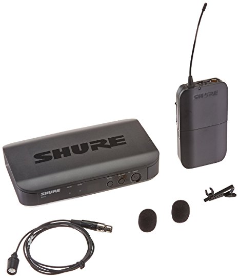 Shure BLX14/CVL-H10 Wireless System with CVL Lavalier Microphone