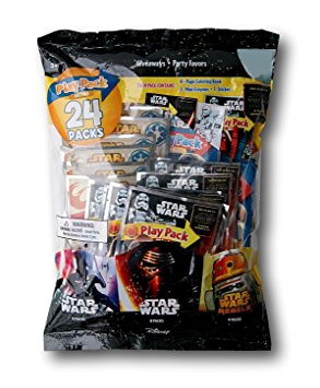 Party Favor Play Pack - Star Wars - 24 Mini Packs (Single)