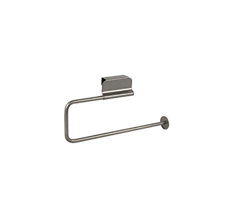 Spectrum Diversified Euro Over-The-Cabinet Paper Towel Holder, Satin Nickel