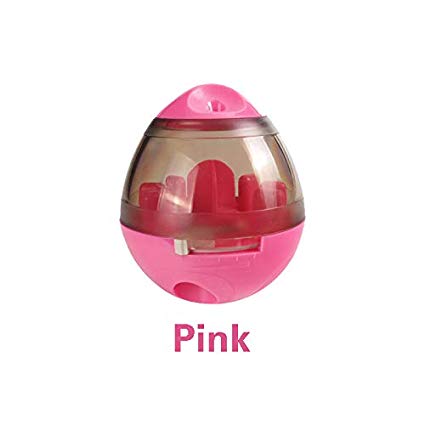 Andiker Pet Food Ball,Slow Feeder Dog Ball,Interactive Toy,Physical &Mental Stimulation,Training Toys for Dogs and Cats,Tumbler Container