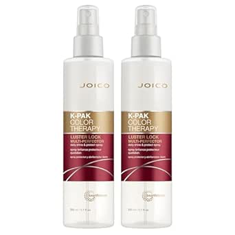 Joico K-PAK Color Therapy Luster Lock Multi-Perfector Daily Shine & Protect Spray | For Color-Treated Hair | Instantly Detangle | Control Frizz | Boost Shine | With African Maketti & Argan Oil