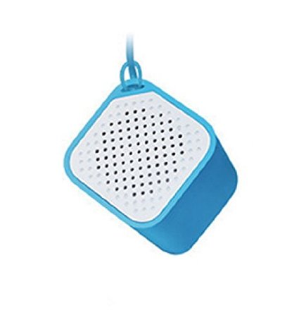 WJLING the Worlds Smallest Magical and Portable Multifunction Wireless Bluetooth SpeakerAnti-theft device of phoneImpressive Sound Quality You Never ImagineGreat for Listening MusicTaking self-portraits Bluetooth ChatSizesmaller than ping-pong Blue