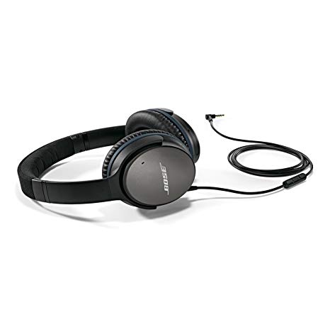 Bose QuietComfort 25 Acoustic Noise Cancelling Headphones for Samsung and Android Devices Black - Wired