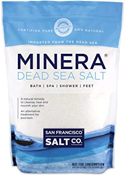 Minera Natural Dead Sea Salt - 5 lbs. Bulk - Fine Grain