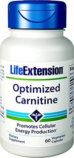 Life Extension Optimized Carnitine, 60 Vegetarian Capsules