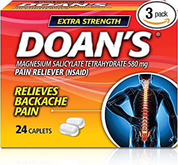Doans Extra Strength Pills 24-Count (3-Pack)