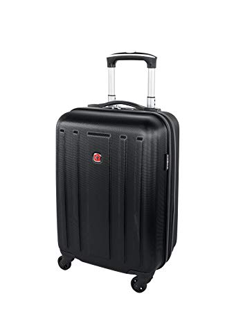 Swiss Gear La Sarinne Hardside Spinner International Carry-On 20-Inch., Black