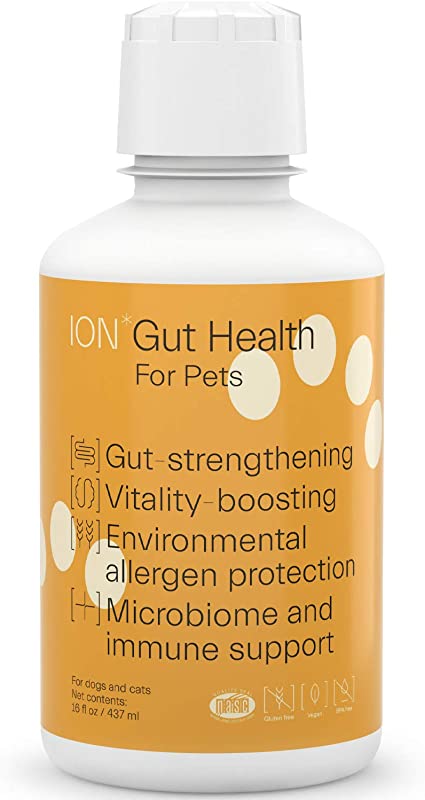 IONGut Health for Pets | Strengthens Digestion, Supports Kidney Function, Promotes Healthy Skin, Enhances Vitality, and Shields from Food Toxins | (16 oz.)