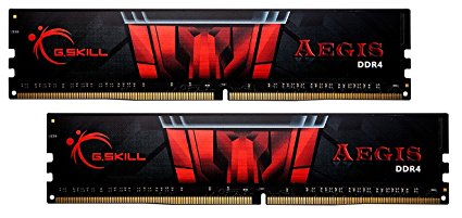 16GB G.Skill DDR4 Aegis 2400MH4z PC4-19200 CL17 Dual Channel Memory Kit (2x8GB)