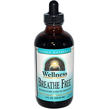 Source Naturals Wellness Breathe Free Syrup, 8 Fluid Ounce