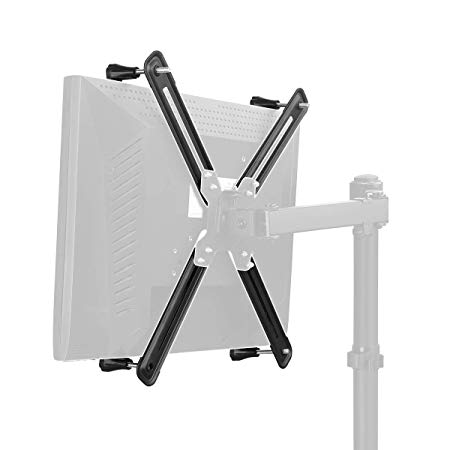 VESA Mount Bracket Adapter Monitor Arm Mounting Kit for Screen 13"-27"(34-69cm), Compatible with VESA 75mm and 100mm Suptek WK002