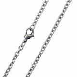 Stainless Steel Cable Chain Necklace 31MM 18 - 30 Available