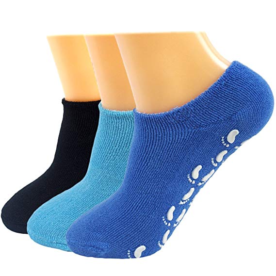 kilofly Non-Skid Soft Cotton Gripper Socks Value Pack