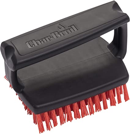 Char-Broil 9756273R06 Cool-Clean Handheld Brush, Red