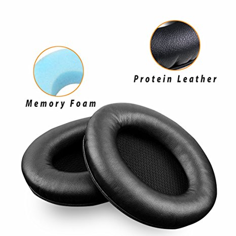 Replacement Earpads Ear Pad Foam Ear Pad Memory Foam Replacement Ear Cushion For BOSE QuietComfort15 QC2 QC15 QC25 QC35 AE2, AE2i, AE2 wireless, AE2-W headphones. (Style1)