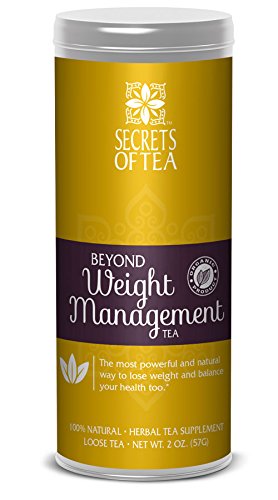 Beyond Weight Management Herbal Tea by Secrets of Tea – Natural Weight Loss Tea with Zero Chemicals | Holistic Care Herbal Supplement to Detox and Lose Weight