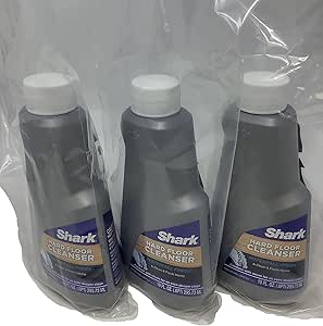 Shark 10oz Hard Floor Cleanser Refill for Steam Mop, Waterfall Fresh, Pack of 3