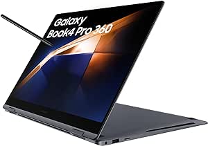 Samsung Galaxy Book4 Pro 360 Laptop (2024) 16" Intel Core Ultra 7 16GB 512GB Moonstone Grey