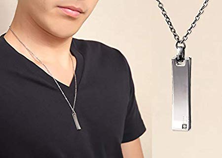 Magnetic Therapy Necklace for Men Neck and Shoulder Pain Neck Pain Causes Massage Pure Loop Oz Square Made in Japan