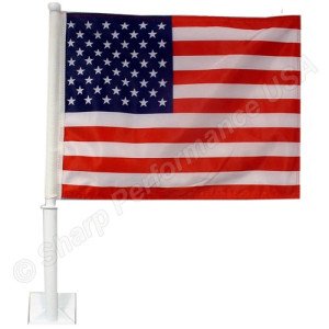 USA Car Window Flag