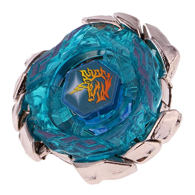 Magideal Kid's Fusion Metal Rapidity Fight 4D Bb-117 Spinning Top Toy (Blue)