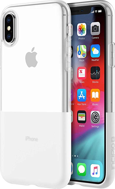 Incipio NGP Translucent Case iPhone iPhone Xs (5.8") & iPhone X Flexible Shock-Absorbing Drop-Protection - Clear