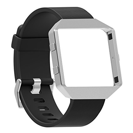 Fitbit Blaze Bands Small Large, Austrake Classic Replacement Silicone Strap for Fitbit Blaze Watch Accessory for Women Men