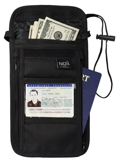 High Quality Travel Wallet Secure Neck Travel Wallet Holds Passport Cash ID Cards and Credit Cards The  1 Travel Neck Stash