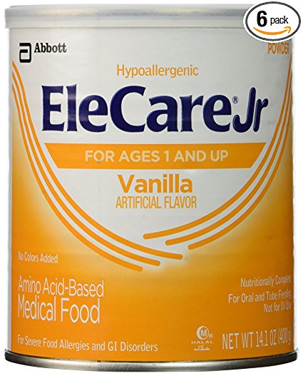 Elecare Medical Food, Vanilla, 14.1-Ounce(6 Pack)