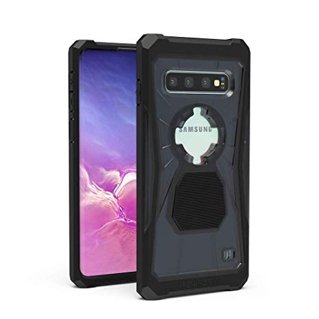 Rokform Rugged [Galaxy S10] Military Grade Magnetic Protective Phone Case with Twist Lock - Black