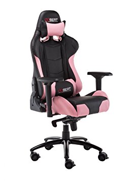 OPSEAT Master Series 2018 PC Gaming Chair Racing Seat Computer Gaming Desk Office Chair - Pink