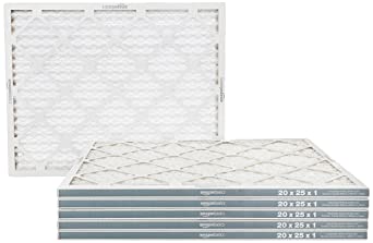 AmazonBasics MERV 8 AC Furnace Air Filter - 20'' x 25'' x 1'', 6-Pack