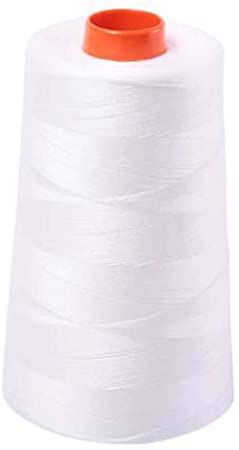 Aurifil 2021 50 Wt 100% Cotton Thread, 6,452 Yard Cone Natural White