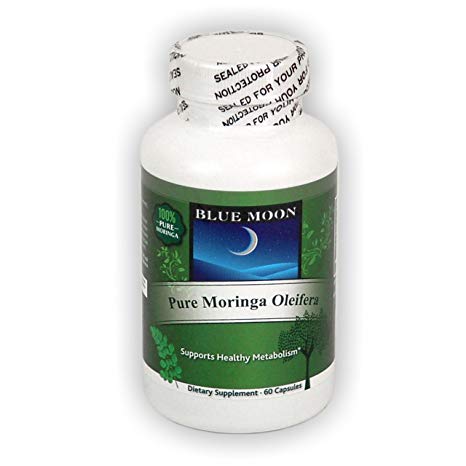 Blue Moon Moringa Oleifera Capsules 1200 mg Capsules